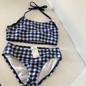 Girls swimsuit 7/8 medium NWT